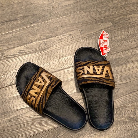 vans tiger slides